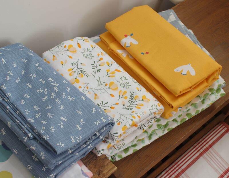 Product Introduction of Exported to UK Original Order 100% Pure Cotton Active Print Quilt Cover Four-Piece Set Single Double Duvet Cover Bed Sheets Pastoral Cotton 18