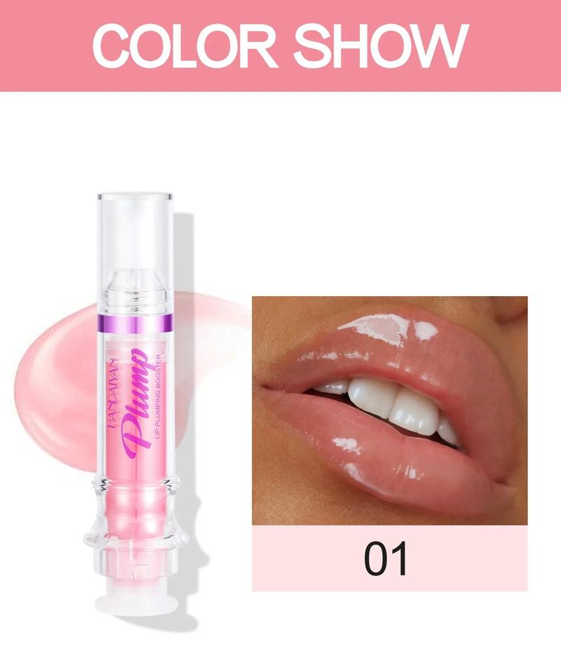 Product Introduction of Lip Plumping Booster Gloss High Shine for Plumper Looking Lips Extreme Shine Crystal Volume Lip Oil Cosmetics Makeups 12