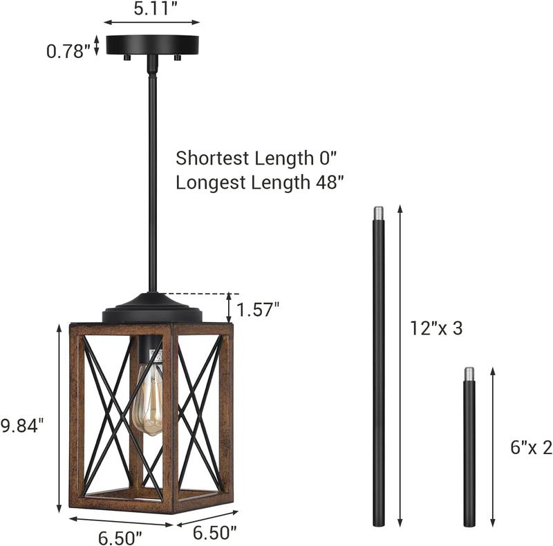 48 inch kitchen orders light fixture