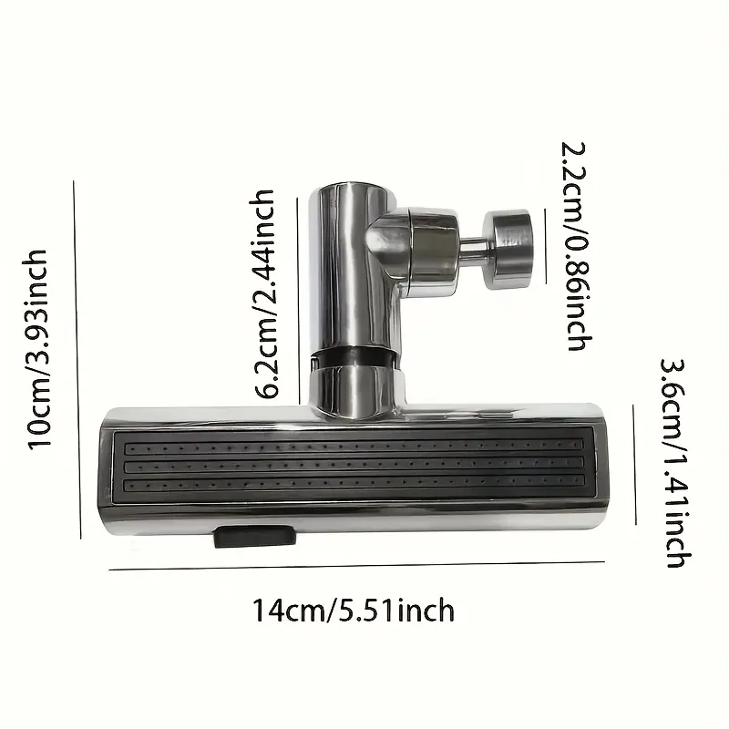 [Water-Saving] Three-Mode Faucet Aerator Adapter - Multifunctional Water-Saving Nozzle for Kitchen and Bathroom Sink Taps 4