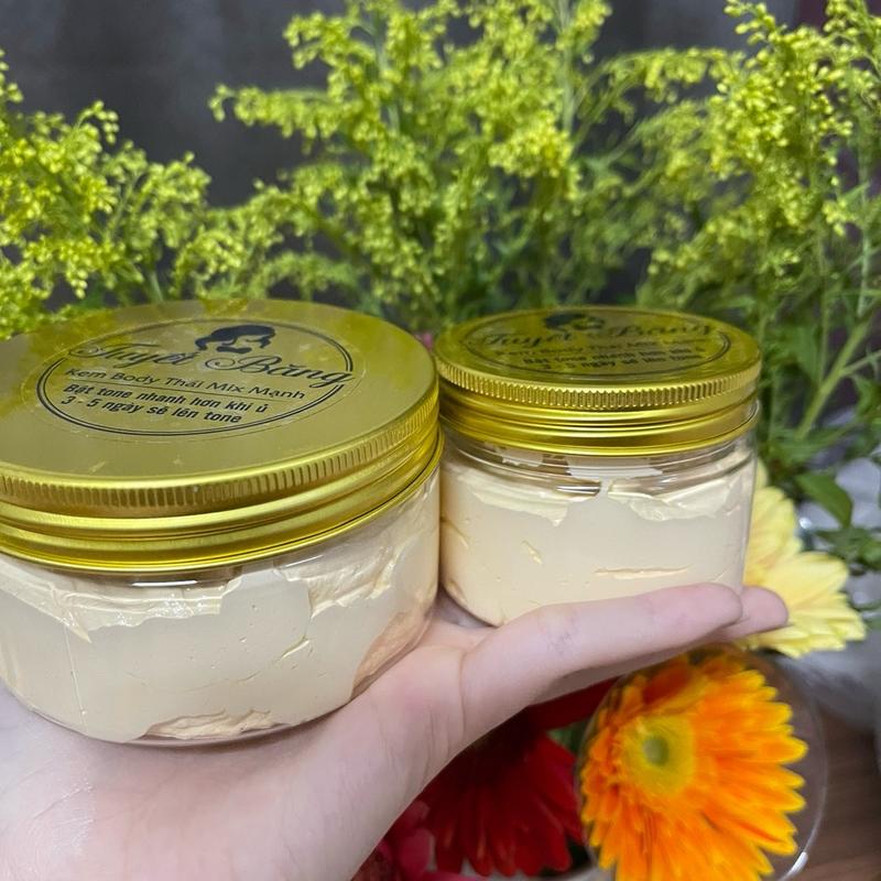  Kem body cốt Thái mix Mạnh   hàng chuẩn Thái   - dành cho da ngâm đen chai lì- da khó lên tone 