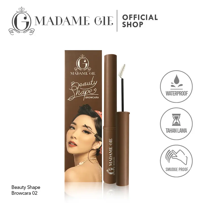 Madame Gie Beauty Shape Browcara - MakeUp Mascara Alis 3