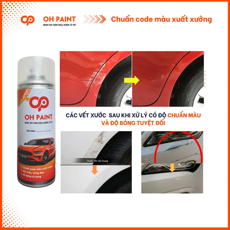 Sơn Xịt Xóa Vết Xước OH PAINT dùng cho xe MAZDA CX-5 Màu XANH ĐEN Code 42M - DEEP CRYSTAL BLUE Cao Cấp 5