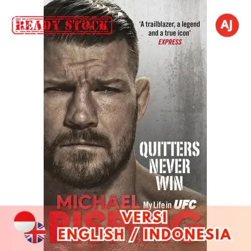 Produk Unggulan! Eng/Ind!  Quitters Never Win
