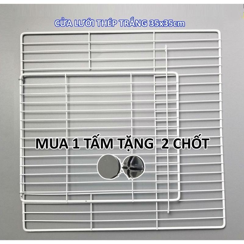 Cửa Lưới Chuồng Quây Chó, Mèo, Chuột, Thỏ (Bán Theo Tấm, Tặng 2 Chốt/Tấm) 0