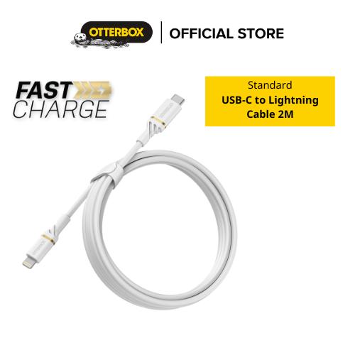 [QUÀ TẶNG KHÔNG BẢO HÀNH - GIAO MÀU NGẪU NHIÊN] Dây cáp sạc cao cấp hiệu OTTERBOX C-LTG 2 MÉT PRM - HÀNG CHÍNH HÃNG