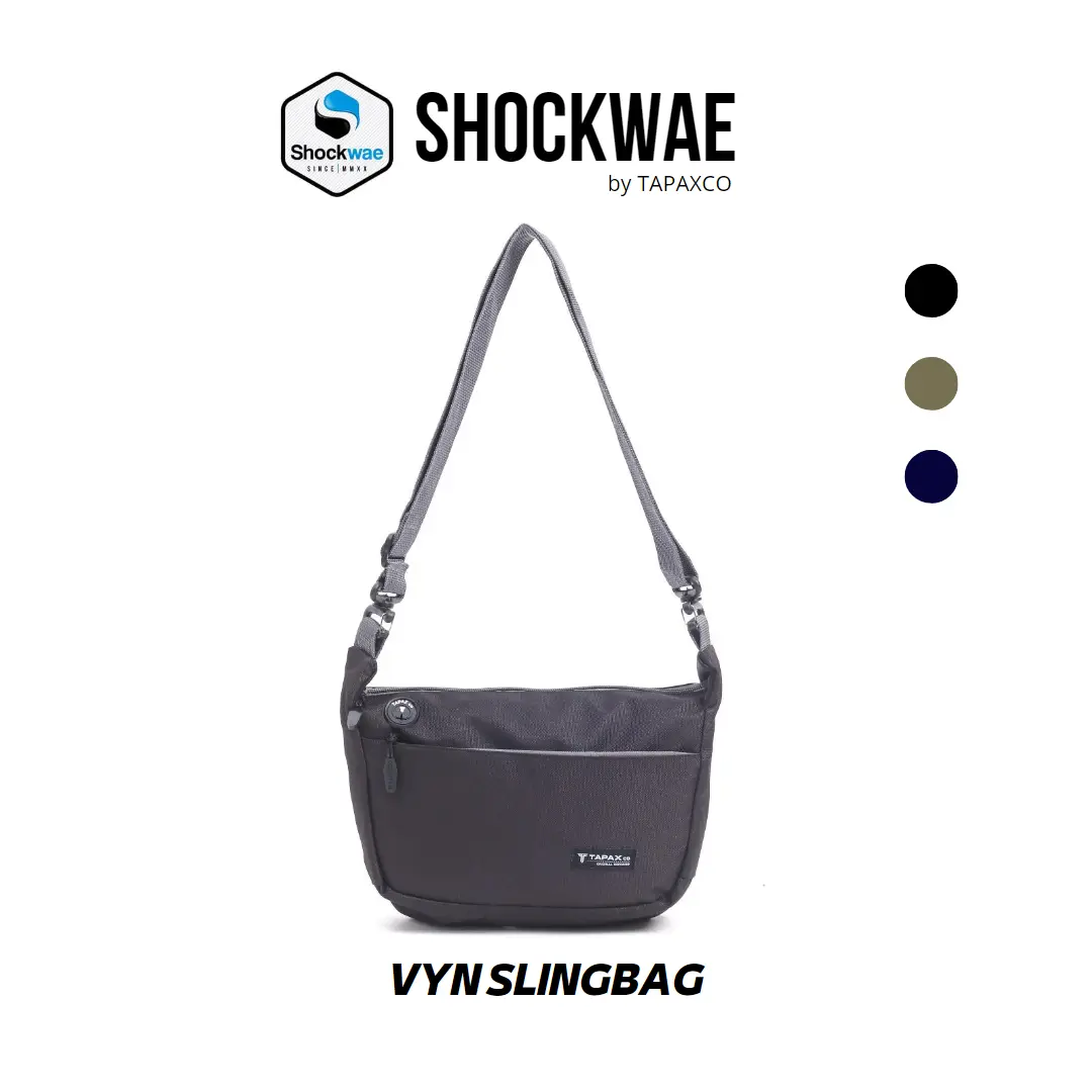 TAPAXCO Tas Selempang Pria Vyn Slingbag Casual Local Original waistbag