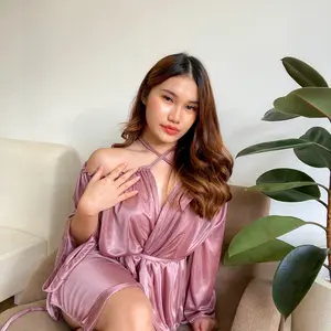 Mini Kimono Lakuan - Sexy Look ( Evening Dust ) ``Long Slevees choice