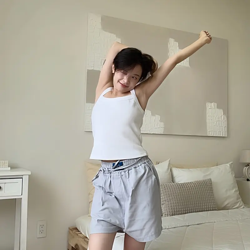 QUẦN NGẮN SHEER BASIC (04 MÀU) 4