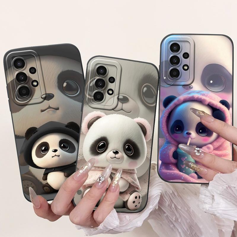Ốp Mềm, Cho Samsung Galaxy A52, A52s, A72 5G, Ốp Chống Sốc, SM-A526B, SM-A528B, SM-A726B, Ốp Lưng Silicon Hình Gấu Trúc Thỏ Dễ Thương 4