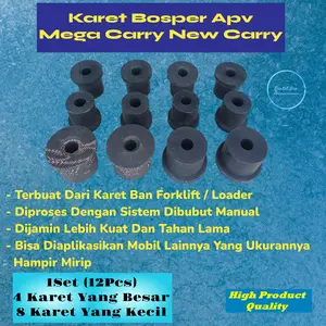 Karet Bosper Apv Mega Carry New Carry Harga 1Set(12Pcs)