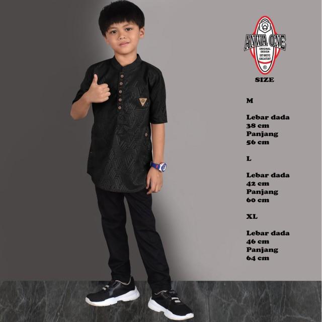 Product Introduction of Baju Koko Kurta Pria Motif Embos Terbaru Original Anwa Terlaris Atasan Dewasa Hitam Cream Kuning Maroon Navy Muslim Nyaman Putih Lembut  Variasi Panjang Pendek Tebal Katun Kombinasi Kerah Oblong 24