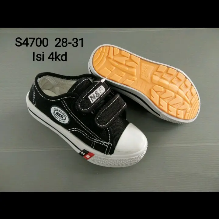 Nb sol kuning pendek sepatu sekolah buat permpuan dan lakilaki