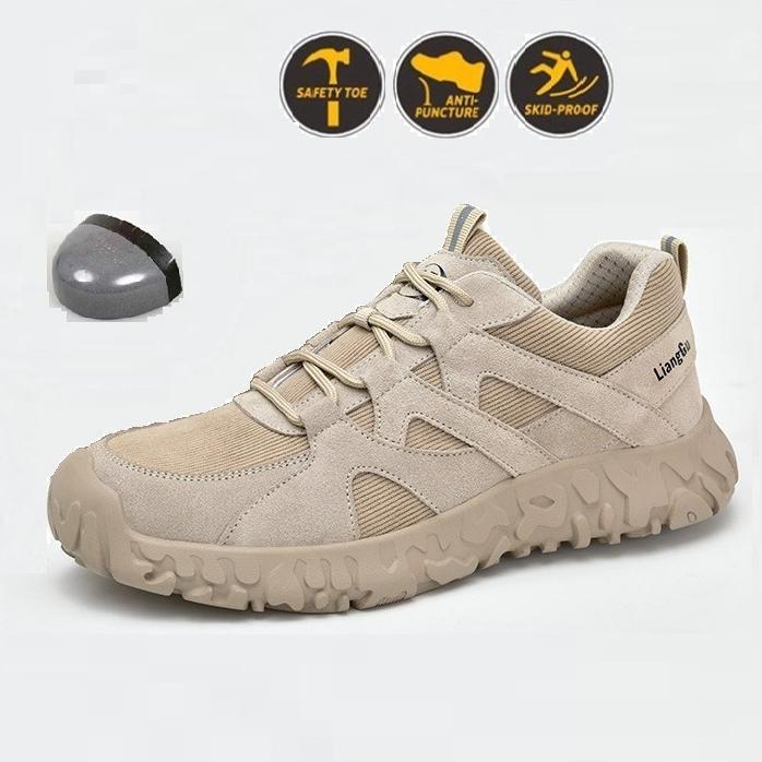 Giày Bảo Hộ Lao Động Nam Mũi Thép-Đế Kevlar ,Giày Công Trình Cao Cấp BH08-Chống Đinh,Tăng Ma sát Mã BH8