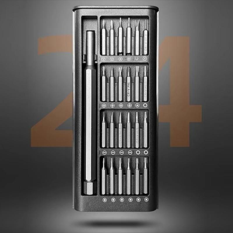 Bộ tua vít đa năng 24 đầu giúp sửa chữa điện thoại laptop đồng hộ vô cùng tiện lợi tuốc nơ vít đa năng