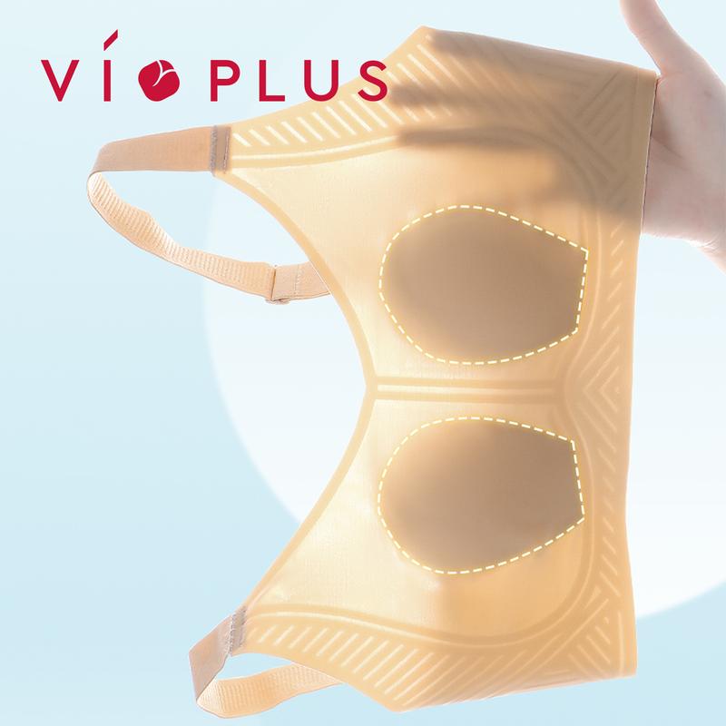 Áo Lót Áo Bra Nữ Bigsize Không Gọng Mút Mỏng Gom Quả Chống Chảy Xệ  Thoải Mái -- BW241128 Nữ Bra Women Nhung