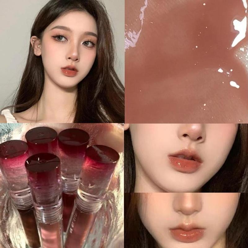 Son Bóng Tráng Gương Nhung OULESONG Son Bóng Dạng Không dính cốc Lớp Hoàn Thiện Lì Son Bóng Có Giá Trị Cao