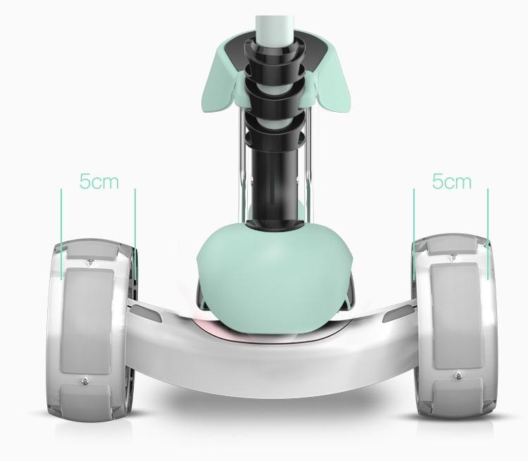 Product Introduction of Toy Child Scooter 2-6 Ages Flashing Wheel Adjustable Boy Girl Kids Scooter Folding Aluminum Alloy Skateboard Popular 3