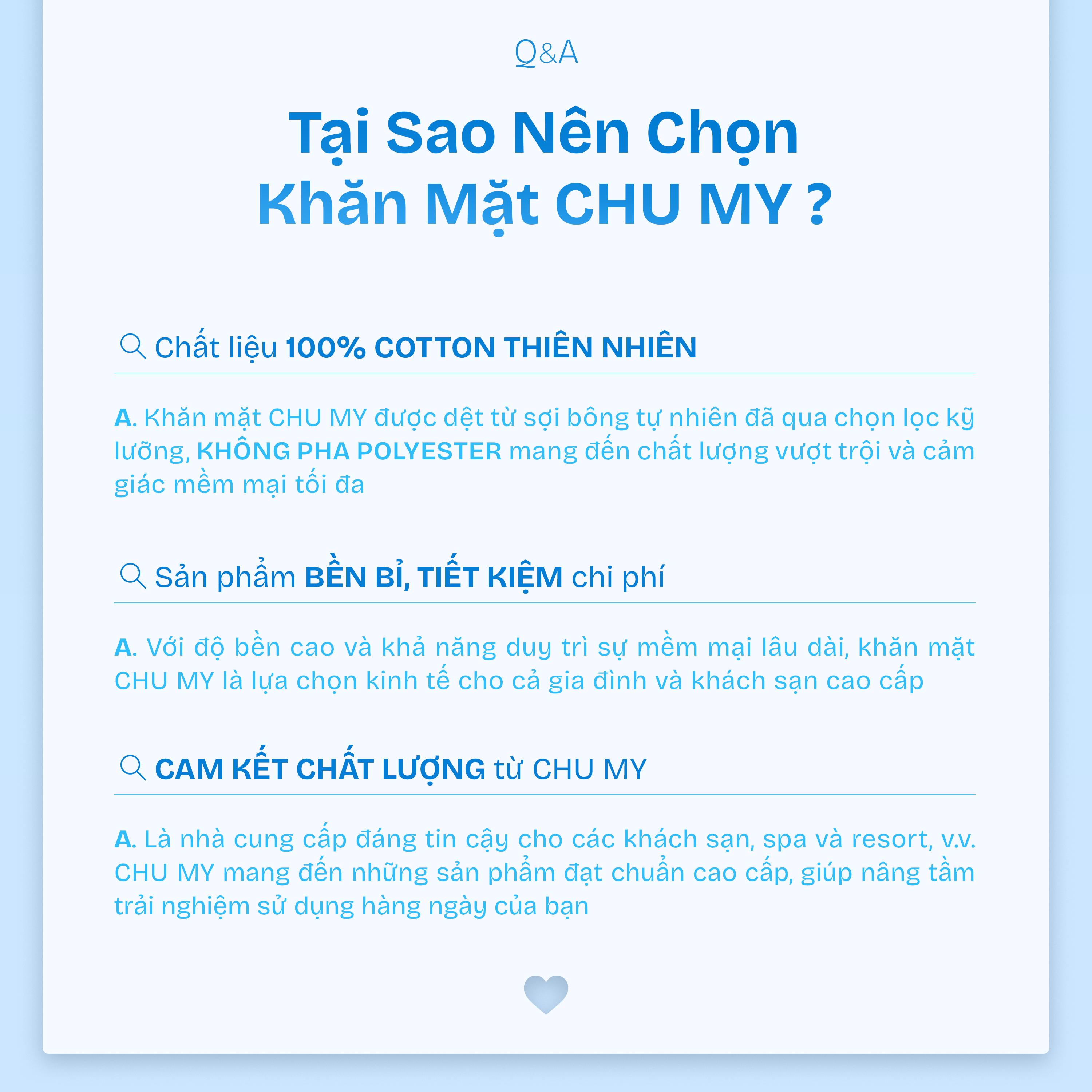 Màu trắng tinh khiết dễ phát hiện vết bẩn