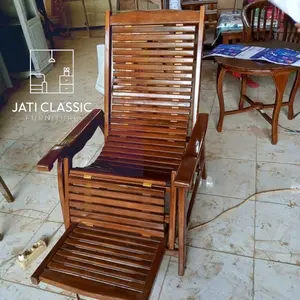 KURSI MALES / KURSI SANTAI / KAYU JATI