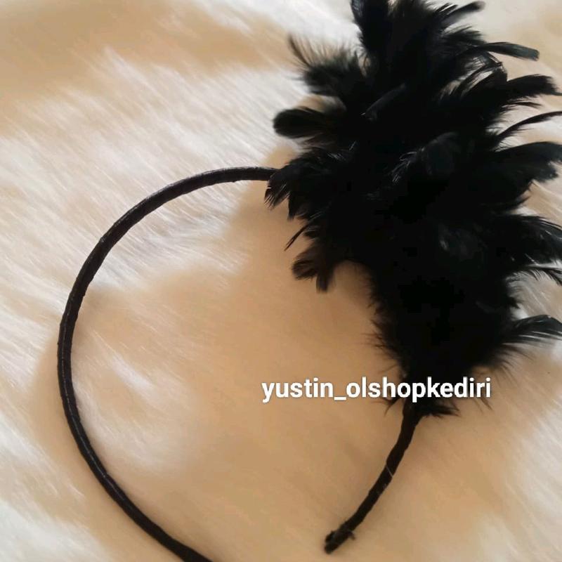 Bando bulu/ Bando hiasan kepala/ aksesoris kepala 2