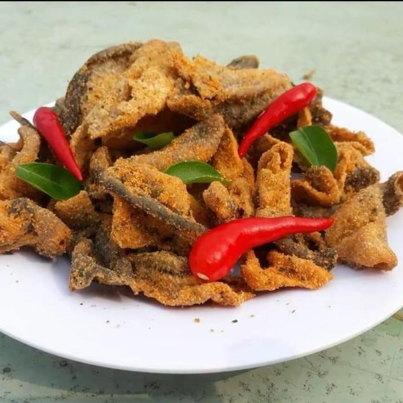 Da cá trứng muối (giòn giòn cay cay 400gr) Ăn Vặt