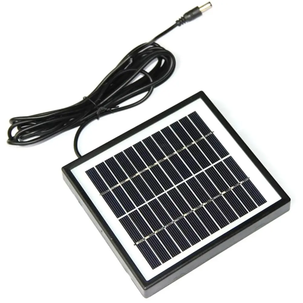 2W 12V Polycrystalline Solar Panel Laminated Glass Plate With Frame