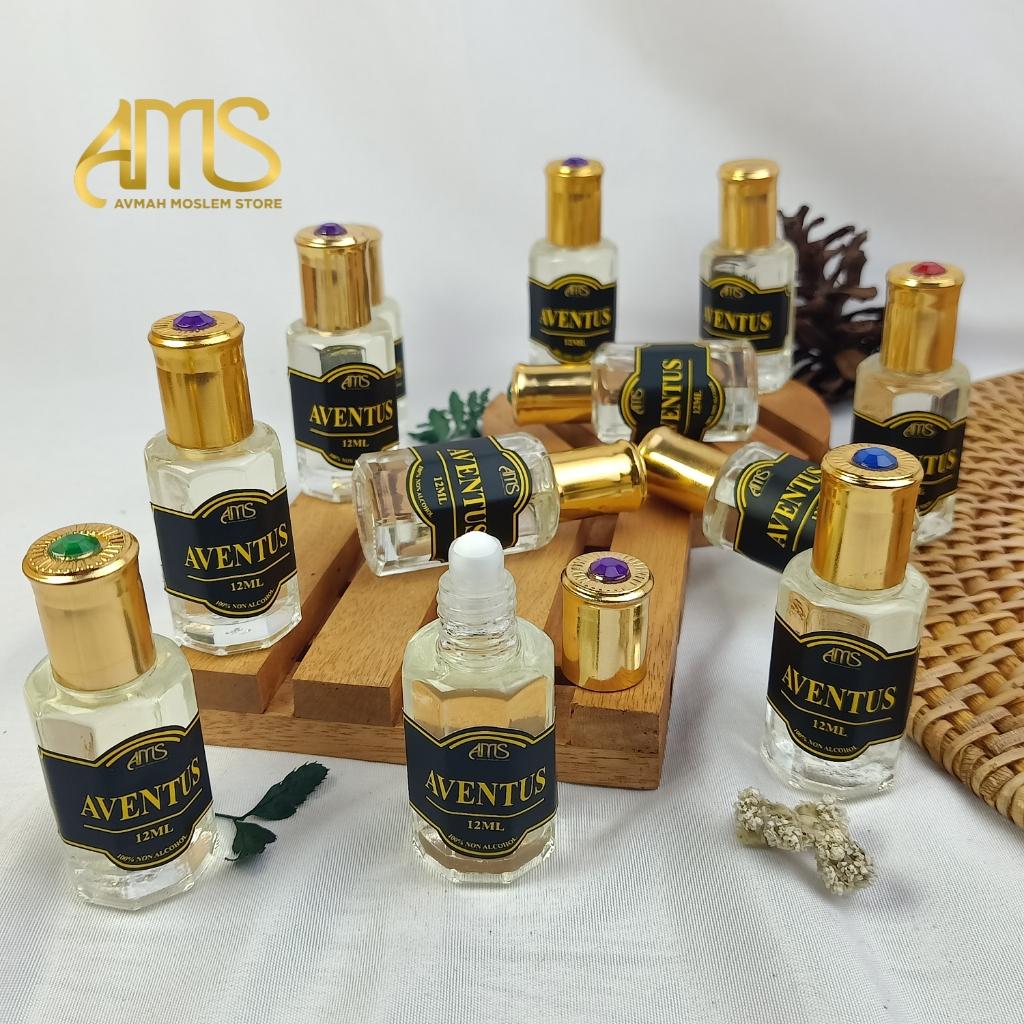 PARFUM AVENTUS 12ML FULL BIBIT MURNI NON ALKOHOL (BY.AMS)