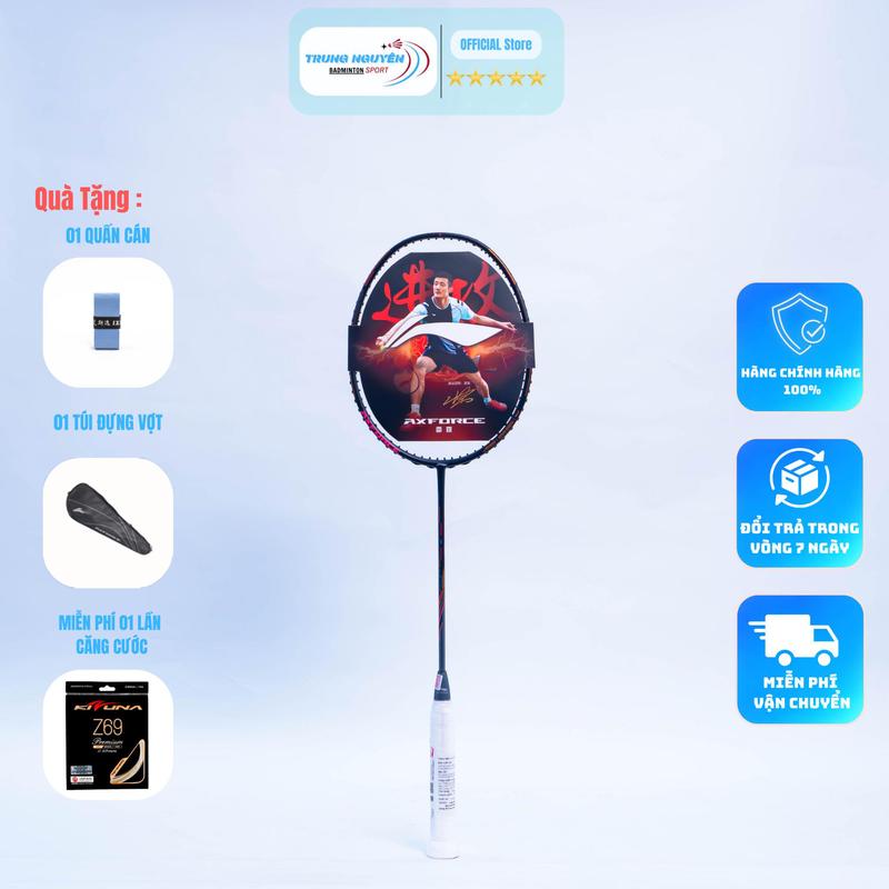  Vợt Cầu Lông Axforce 80 Chính Hãng Tặng 1 Quấn Cán Tặng 1 Bao Đựng Vợt 