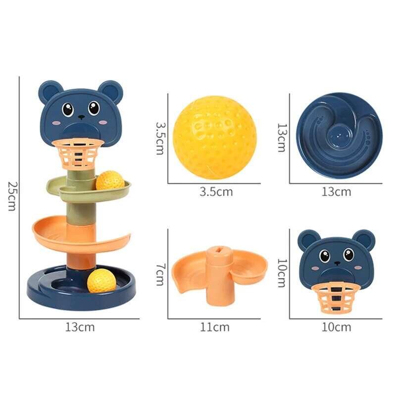 Product Introduction of Toy Rolg Ball Educational Games For Babies Stacking Track Baby Development Toys Children 13