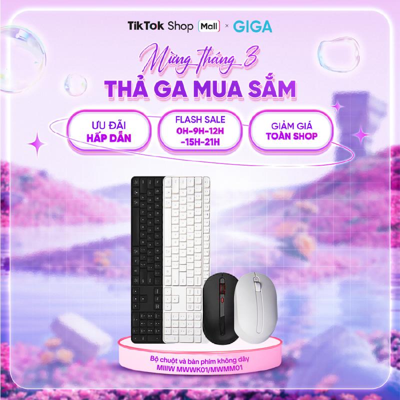 Bộ chuột và bàn phím không dây Xiaomi MIIIW MWWK01/MWMM01