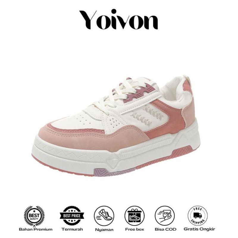 YOIVON - Free Box Lucas Sepatu Sneakers Wanita Kualitas Premium 1