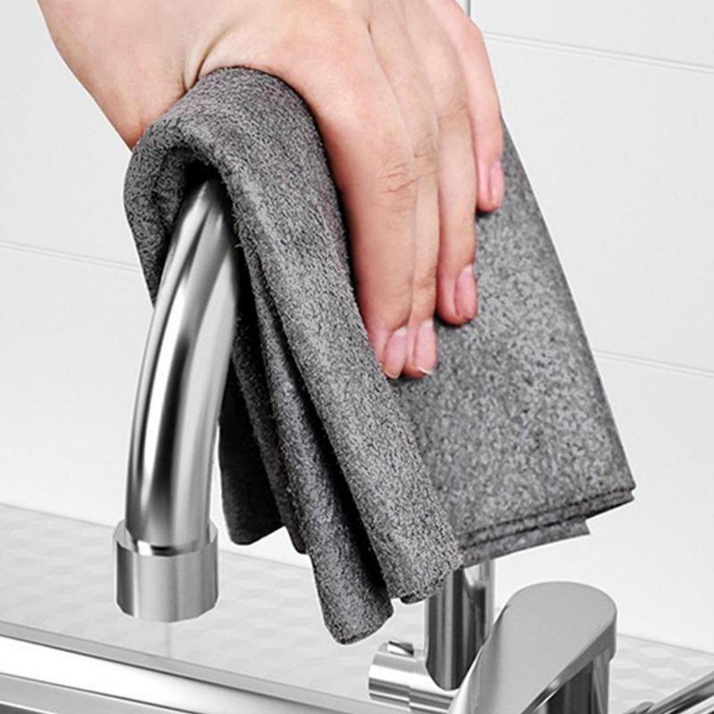 Thick Magic Cleaning Cloth Without Watermark Reusable Glass Cleaning Cloth Window Cleaning Cloth Kitchen Towels 1