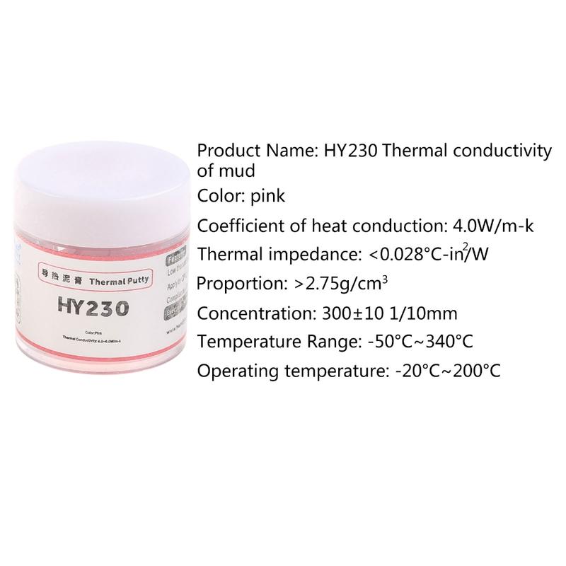 HY234 Silicone Grease Heatsink Thermal Paste For PC Chipset CPU GPU Computer 1