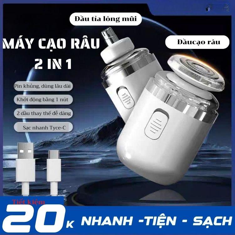 Máy cạo râu đa năng bán chạy tích hợp tỉa lông mũi máy cạo râu điện mini 16 lưỡi dao kép cạo sạch nhanh,maycaoraudanang máy cắt lông mũi máy cạo râu đa năng