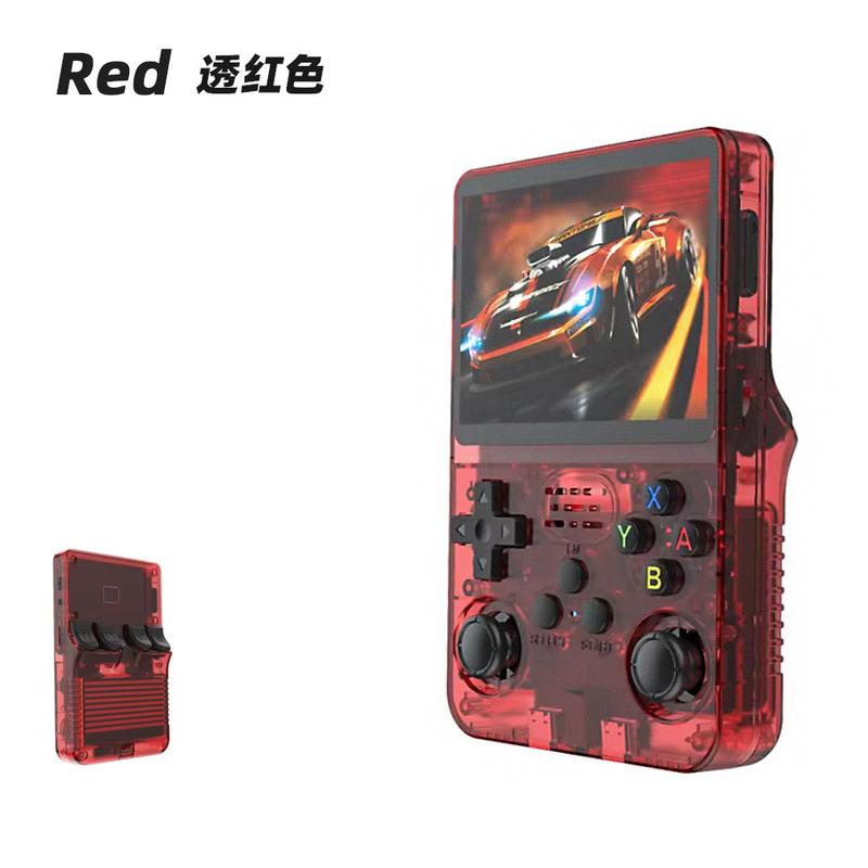 Máy Chơi Game cầm tay, R36S, Hệ thống mã nguồn mở thẻ đơn, Màn hình HD, Thích hợp cho trò chơi PSP và GBA, Cấp độ nhập cảnh, Thiết kế Cross-Border, Mẫu mới 8
