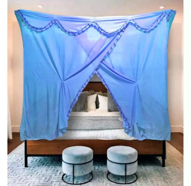 Product Introduction of Kelambu tidur anti nyamuk dewasa model gantung kotak lipat murah bahan adem dan tebal ukuran jumbu 200x200 0