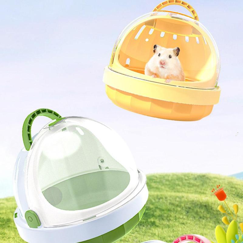 Product Introduction of Hamster Cage Exterior Cage Portable Exterior Cage Honey Bag Weasel Twiggy Rat Golden Bear Panoramic Exterior Bag Small Pet Supplies 23
