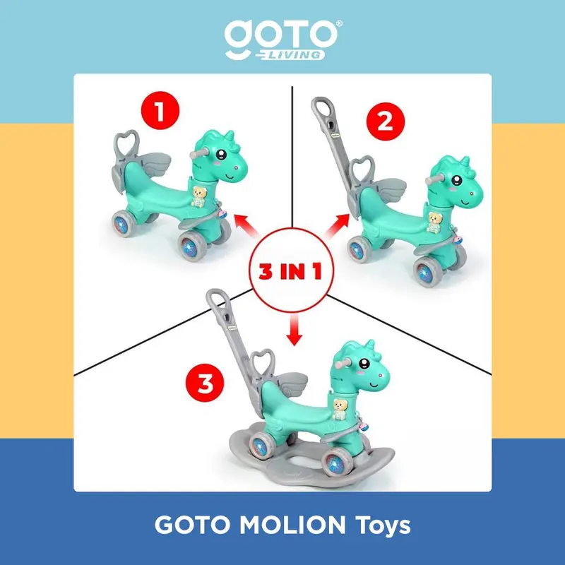Goto [COD] Molion Perosotan Papan Seluncur Mainan Anak Playground Indoor 6