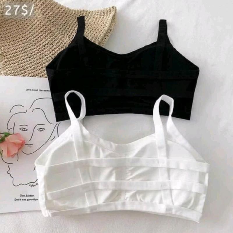 áo bra 3 dây có mút đệm ngực mỏng .có thể tháo ra được combo 3 cái 0