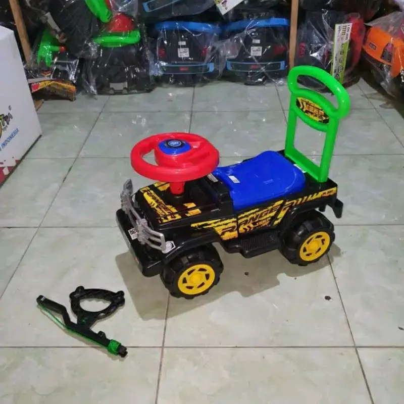 Mobil Mainan JR 551 Bisa Di Naikin Cowok Beraneka warna Set Hadiah Plastik 4