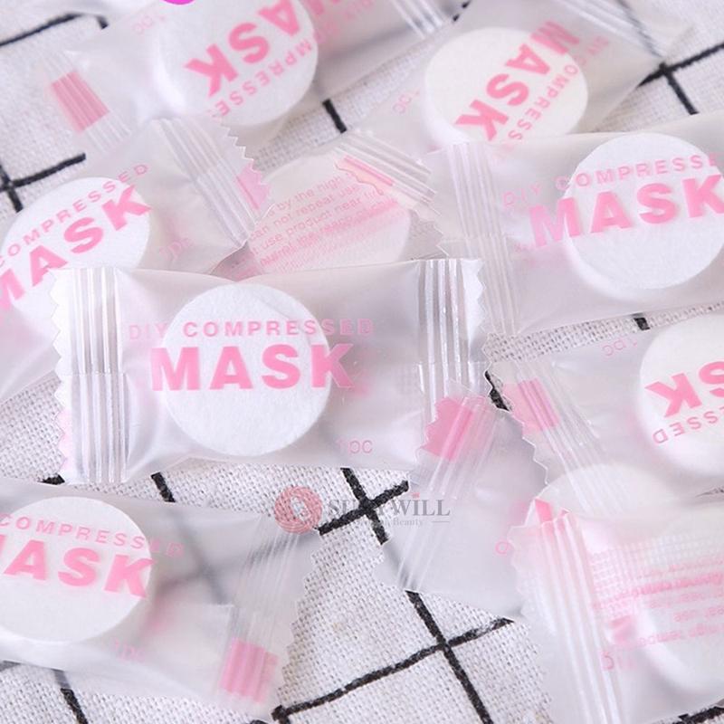 Product Introduction of 1PC Women Cotton Compressed Facial Face Mask Paper Tablet Masque Skin Care SUNYWILL 22