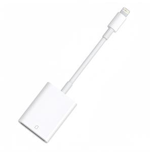 SD Card Reader, Dual Slot SD Card To Phone Adapter for iPhone, Plug and Play SD Card Reader, Support USB-C Charge, SD Card, TF Micro SD Card