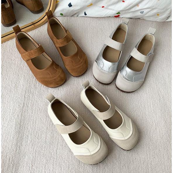 Product Introduction of Giày búp bê nữ da lộn LAMMI CUTIE SHOES  mã SN02  cao cấp. 17
