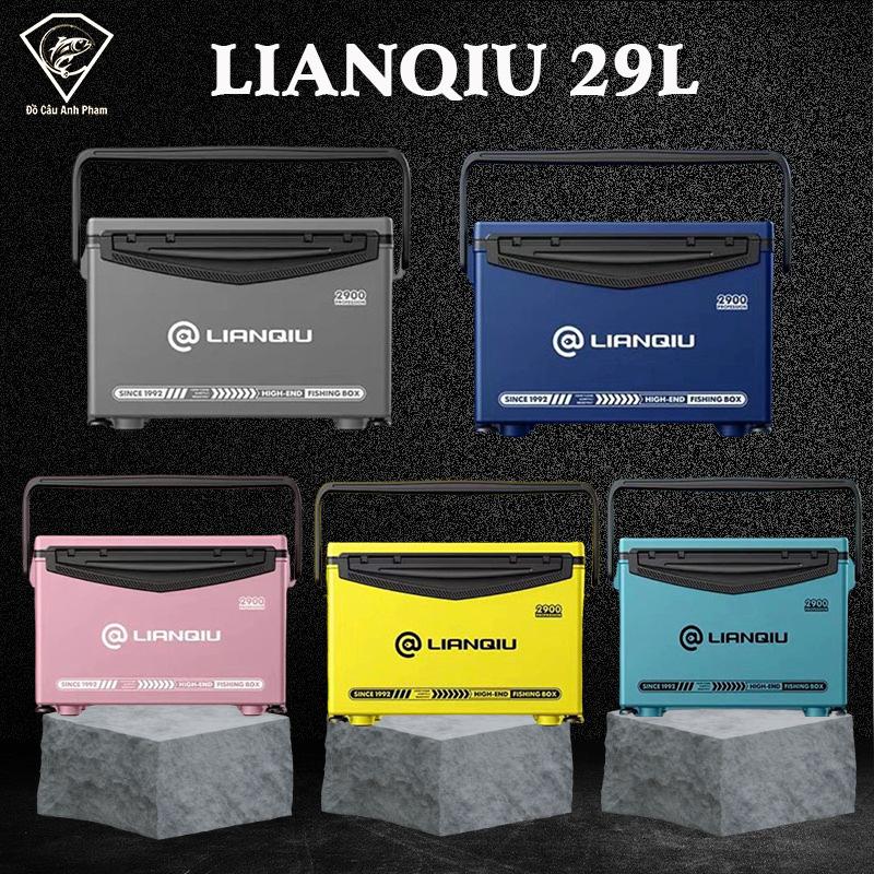 Thùng Câu Đài LianQiu LA2900 Thể Tích 29L Đa Năng Cao Cấp Không Tựa Đầy Đủ Phụ Kiện Nhiều Màu Sắc TC-15 Đi Câu Bắt Cá Fishing