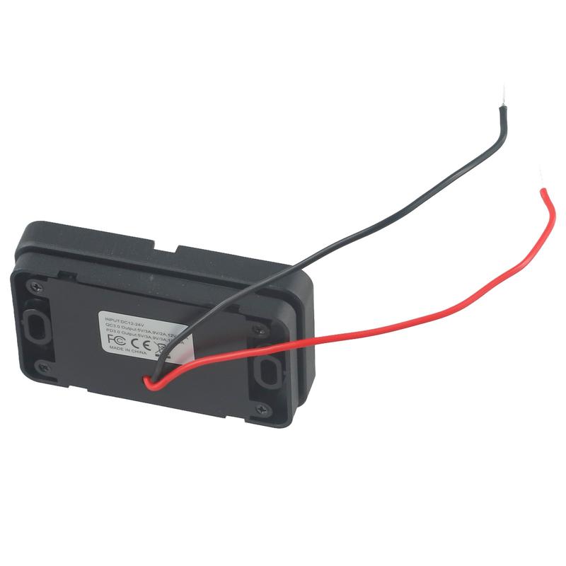 USB Car Charging Socket Dual PD +USB 3.0 Fast Charger Socket Panel 2