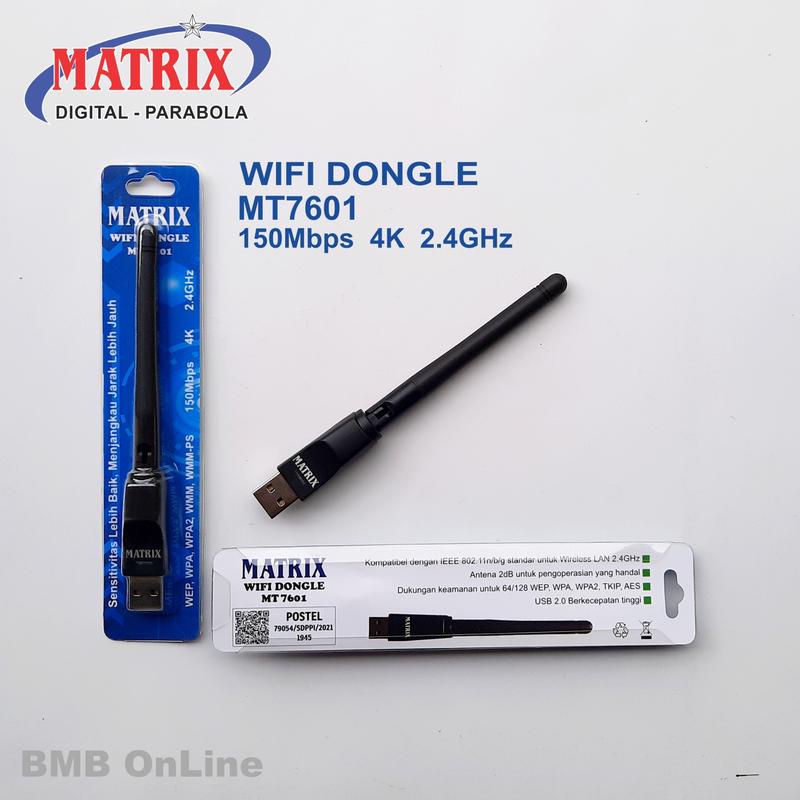 Matrix Wi Fi Router USB WiFi Matrix Adapter Penerima Jaringan Nirkabel WiFi Dongle MT7601 ...