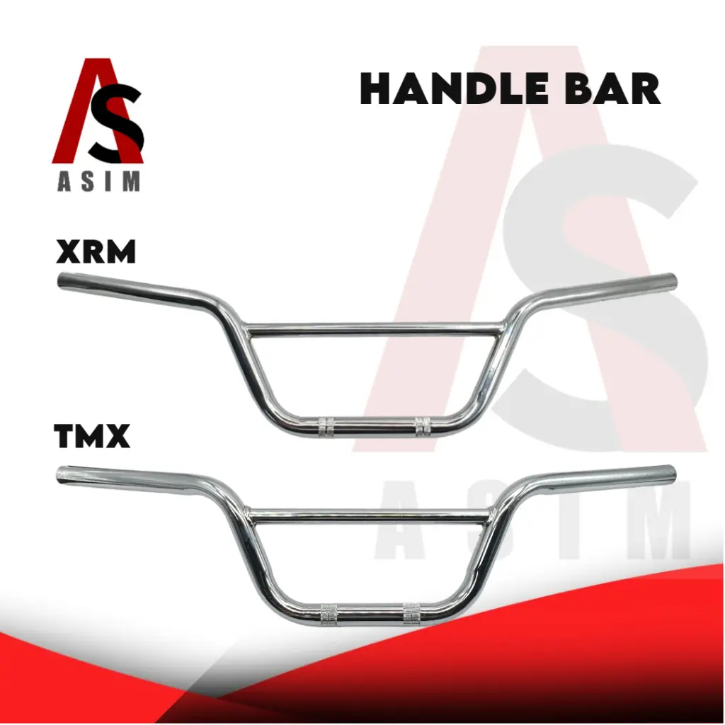 ASIM MOTORCYCLE TMX/XRM HANDLE BAR BLACK /SILVER - TikTok Shop Philippines