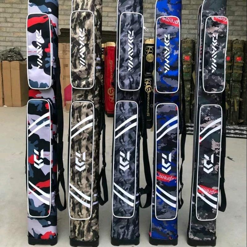  Bao đựng cần Daiwa dài 125cm 2 ngăn chính 2 ngăn phụ 