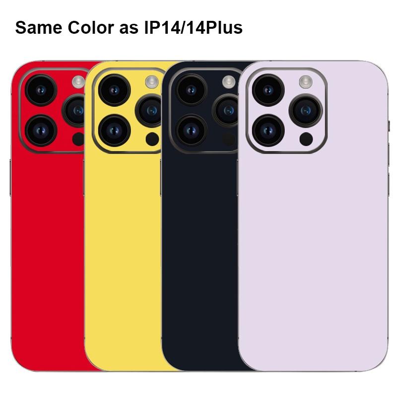 Frame Back Ip14 Same Color as IP14 Decal Skin for iPhone 15 14 13 12 Pro Max - TikTok ...